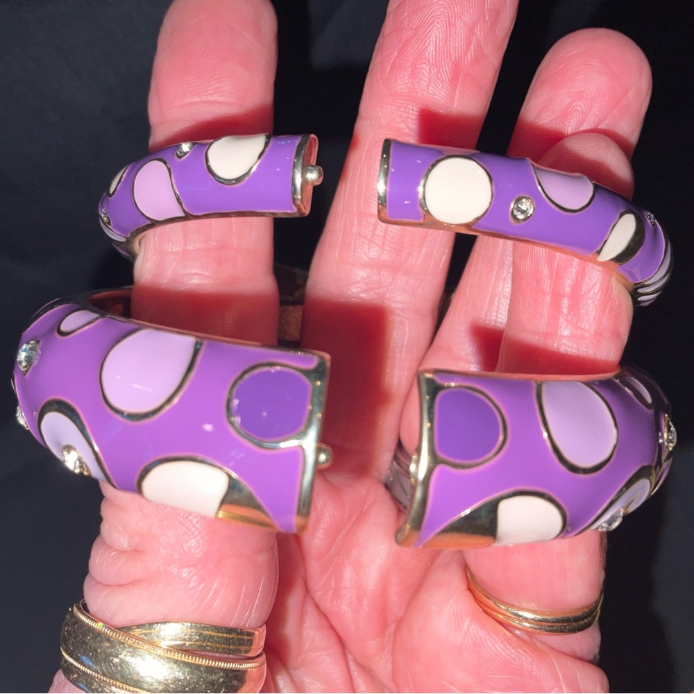 Bracelets, Sequin Brand Spring Clamp Bracelets - image 7